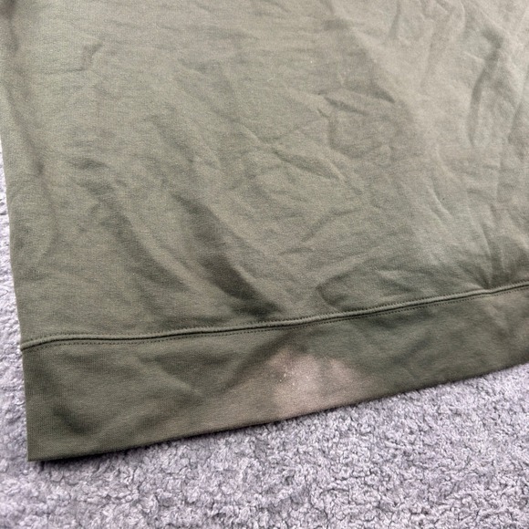 Cabelas Mens Green Hoodie Pullover Hooded Sweatshirt Size XL Bleach Stains - Picture 8 of 8